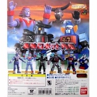 絕版 Bandai 1996 東映機械人列傳 大鐵人17號 大鐵人18號 鐵甲人 GR2 扭蛋一套 全6種 全新未拆袋