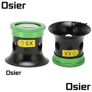 OSIER Eye Loupe, 5X/10X/15X/20X Magnification Sapphire Glass Watchmaker Loupe, Portable High Hardnes