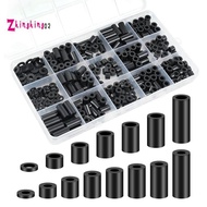 Nylon Spacers, Plastic Spacers Washers Assortment Set 345 Pcs Electrical Outlet Screw Spacers, M3  B