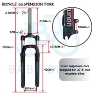 Fork Suspensi MTB 27.5 / 29 Inci dengan Fungsi Kunci (Lockable)/ Bicycle Suspension Fork For MTB 27.