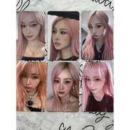 aespa photocard aespa armageddon A aespa Zha mini5 ms Sign Sale Pear giselle whiplash Pink Hair gise