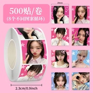 IVE 500 PCS STICKER ROLL KPOP mail STICKER deco freebies kpop korea