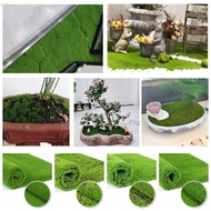 SUNSHINER Fake Moss Grass Turf, DIY Durable Artificial Moss Carpet, Artificial Plants Lifelike No Wa