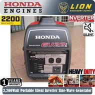 Honda 2,200-watt Portable Silent Inverter Sine-Wave Generator EU22i - Original & Heavy Duty - 1 year