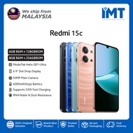 Xiaomi Redmi 15C Smartphone | Mediatek Helio G81 Ultra | 6.9" IPS LCD Display | Single Camera 50MP