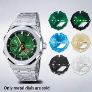 For Casio GA2100 GA2110 New Metal Surface Dial Modified GA-2100 GA-2110 Sun Pattern Brushed Matte La