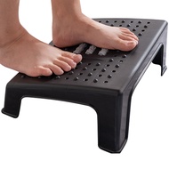 Feet Stool Chair Under Desk Footrest Foot Resting Stool with Rollers Massage Foot Stool Under Desk for Home Office Toilet