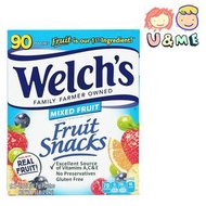 威路氏 Welch's 純天然果汁 多種維他命 水果軟糖 家庭裝 2kg 90小包 (平行進口貨)