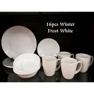 Corelle 16 ชิ้น Winter Frost White