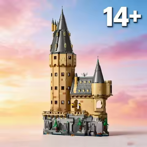 2026 NEW Innovative Unique Design 76454 Harry Potter Hogwarts Main Tower Detailed Model Kit Limited 
