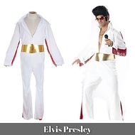 Elvis Presley King Of Pop Cosplay Costume Celebrity Costume for Boys and Adults