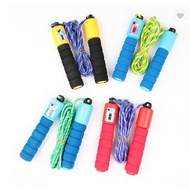 Jump Rope with Counter Skipping Plastic Rope