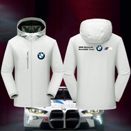 Customizable BMW BMW MPOWER Department Performance Car 4S Store Tooling Hooded Men Women Jacket Jack