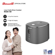 Dowell Rice Cooker Low Carb Digital Non Stick Rice Cooker - RCDS-60