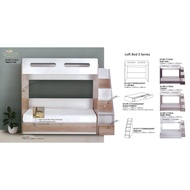 [Pre-order] Kids Bedframe/ Loft Bed set/ Bunk Bed, Double Decker, Mother Bed, Drawer Platform