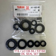Y15 OIL SEAL SET FZ150 LC135 5S ENGINE ENJIN OIL SEAL SET OE THAILAND QUALITY 100% UP AHSUKA