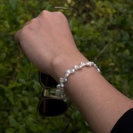 Petal 巴洛克淡水花瓣珍珠手鍊・天然珍珠・巴洛克珍珠