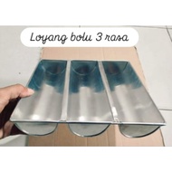 Three-flavored bread pan Aluminum bread pan