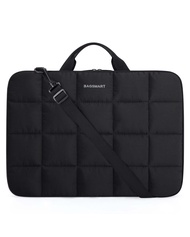 BAGSMART Laptop Sleeve Bag 15.6 Inch Computer Briefcase Shockproof Notebook Pouch For Macbook HP Del