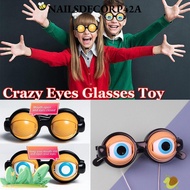 INAILSDECORP4 Funny Glasses Pranks Plastic Halloween Gifts Party Toy Crazy Eyes Props