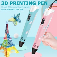COD 3D Printing Pen with Speed Control LCD Screen PLA Pen Set Printing Temperature 3d Drawing 3D Doo