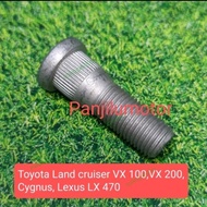 Baut roda original untuk mobil toyota land cruiser VX 100,vx200 Cygnus Lexus LX470 Panjang baut 5cm 