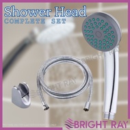 COMPLETE SET Bathroom SHOWER SET ABS Plastic Shower Hand for Bathroom Toilet Kepala Air Mandi Bilik 