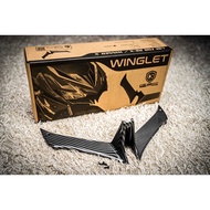 Winglet Kelawar ABS for RS-X 150 / Winner X Cover Lampu Dada Carbon Winglet Depan