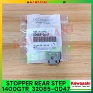 KAWASAKI [READY STOCK] ORIGINAL SPARE PART STOPPER REAR STEP 1400GTR 32085-0047