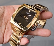 O นาฬิกาผู้ชายGuess Watch ทรงริชาร์ด มิลล์ Golden Phoenix Genuine Diamond GW0387G2