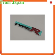 HONDA Genuine TYPE-R Back Door Emblem for TYPE-R, approximately 148mm x 31mm, compatible with Civic 
