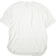 Danke Schon Side Cord Oversized T-Shirt, Size 19S-CSS104-DS, Free Size, White, Short Sleeve, Pre-own