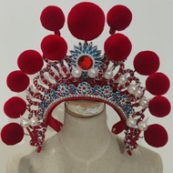 Opera Peking Opera Vietnam Opera Helmet Hat Dance Huadan Headdress Headdress