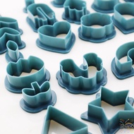 BOLSAED 142pcs Polymer Clay Cutters Set, Different Shape Stainless Steel Clay Earring Cutters, Versa