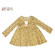 (5-6y) Jkids original brand kids girls round neck long sleeve doll blouse