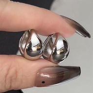 S999 Minimalist Unique Cool Style High-End Niche Ear Buckle New Style Hot-selling Square Round Face 