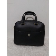 Les Catino Delmora Satchel Bag Black