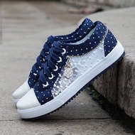 Slip Lovers ID - Pilihan Sepatu Wanita Korean Style: Sneakers Dewasa Perempuan Kasual Terbaru Kain S
