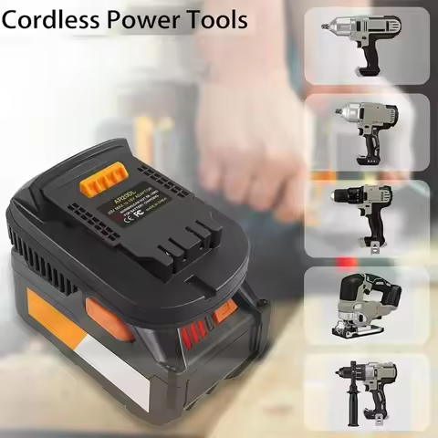 For RIDGID For AEG Converter Adapter 18V Lithium Battery Convert to For Dewalt 18V 20V Lithium Batte