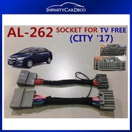 HONDA CITY 2017 TV FREE Park Brake ByPass Cable Video In Motion