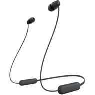 Sony Wireless Earphones WI-C100: Bluetooth Compatibility/25 Hours Battery Life/IPX4 Water-resistant/