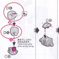 CA RG EVA Series General Use D5 D6 D12 D13 Replacement Metal Parts