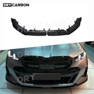 On sale M Style Car Front Bumper Lip Splitters Spoiler for BMW G60 G68 M Sport 2024+ Front Bumper Ch