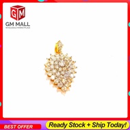 FY7 Cop 916 Emas Bangkok Emas Korea GM Mall Pendant - Loket Gold Plated (EK-2279-6)