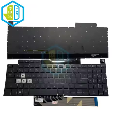 US RGB Backlit Keyboard For ASUS TUF Gaming F17 FX507 FX707ZE FX707ZR A17 FA707 FA707RR FA707RC USA 