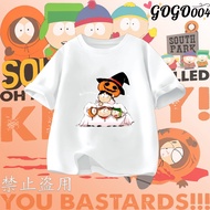 100-5XL  South park & Halloween T-shirt Unisex Printed Cotton Kids Short Sleeve Tee#019 9i7