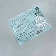 Changlong 5502 RG 1:144 RX-93 V Nu Part Decal
