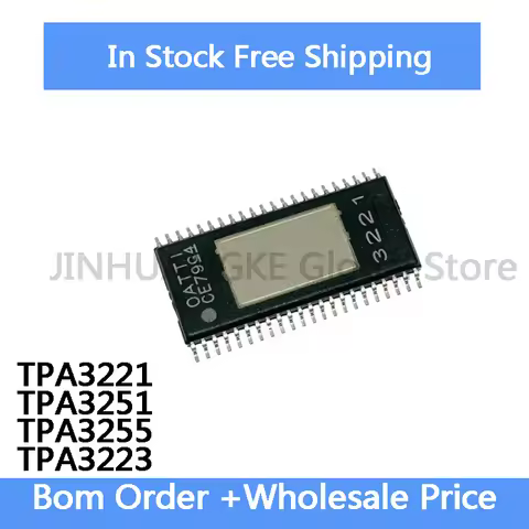 1Piece TPA3221 TPA3223 TPA3251 TPA3255 Audio Amplifier Chip IC Chip Wholesale in Stock