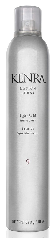 Kenra Design Spray 9 | Light Hold Hairspray | Tames Frizz & Flyaways | Lightweight, Brushable Formul