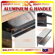 🇲🇾(PACKING 3Pcs Or 4Pcs) ALUMINIUM PROFILE Aluminium G Handle 3G Door Handle For Cabinet Door